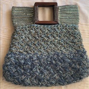 Women’s Vintage Hobo Knitted Purse Used